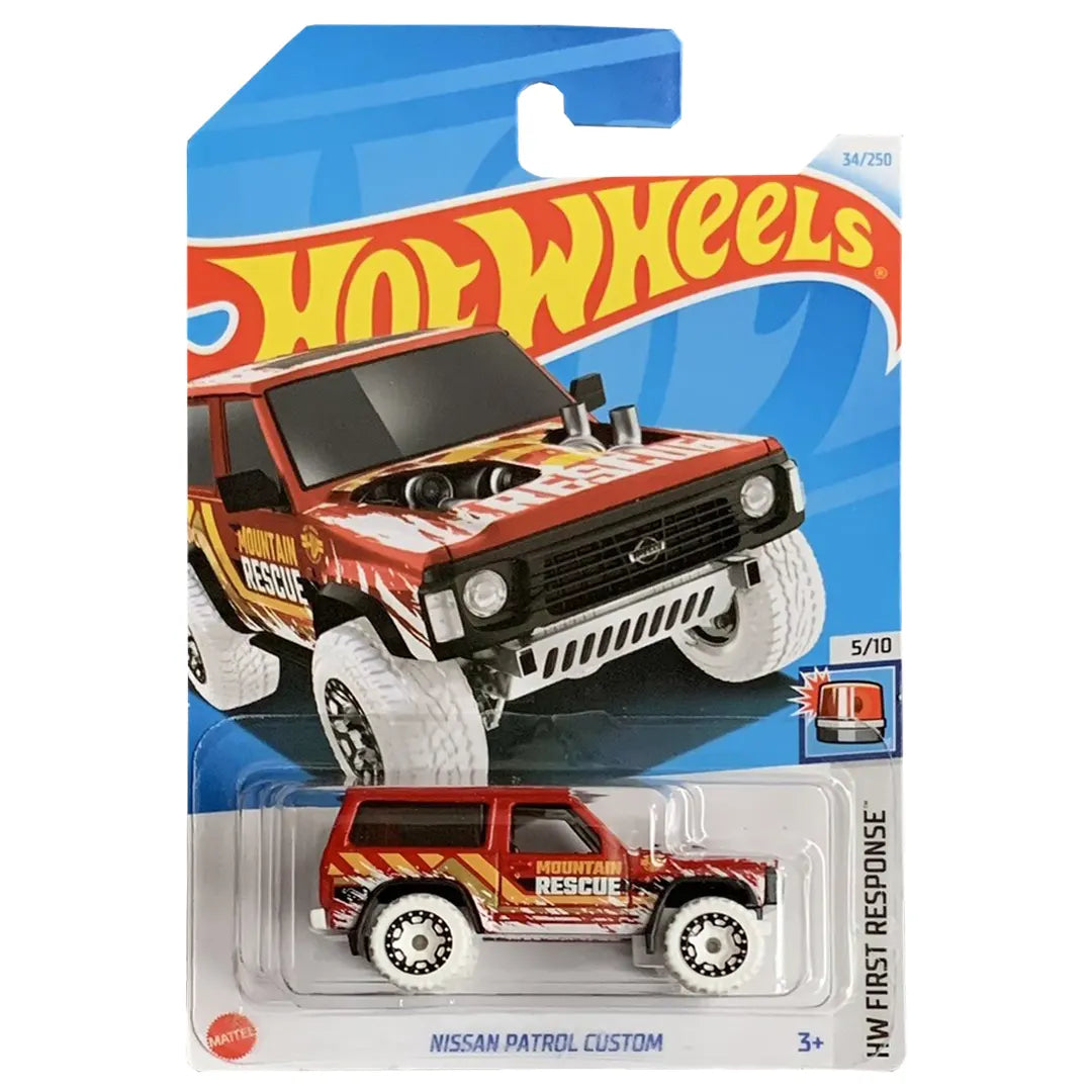 Nissan Patrol Custom  - First Response 5/10 - Hot Wheels