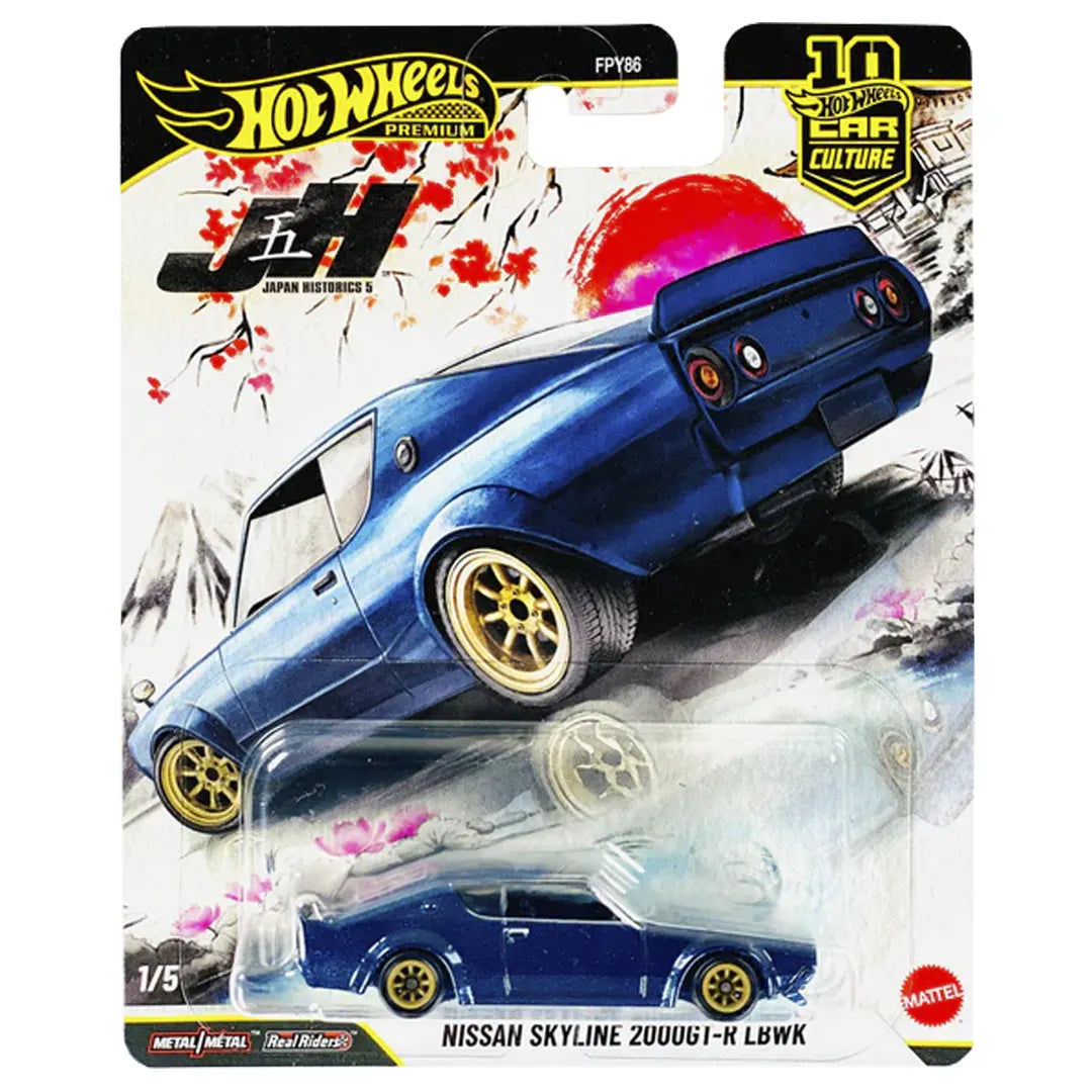 Nissan Skyline 2000Gt-R LBWK - Japan Historics 5 1/5 - Hot Wheels