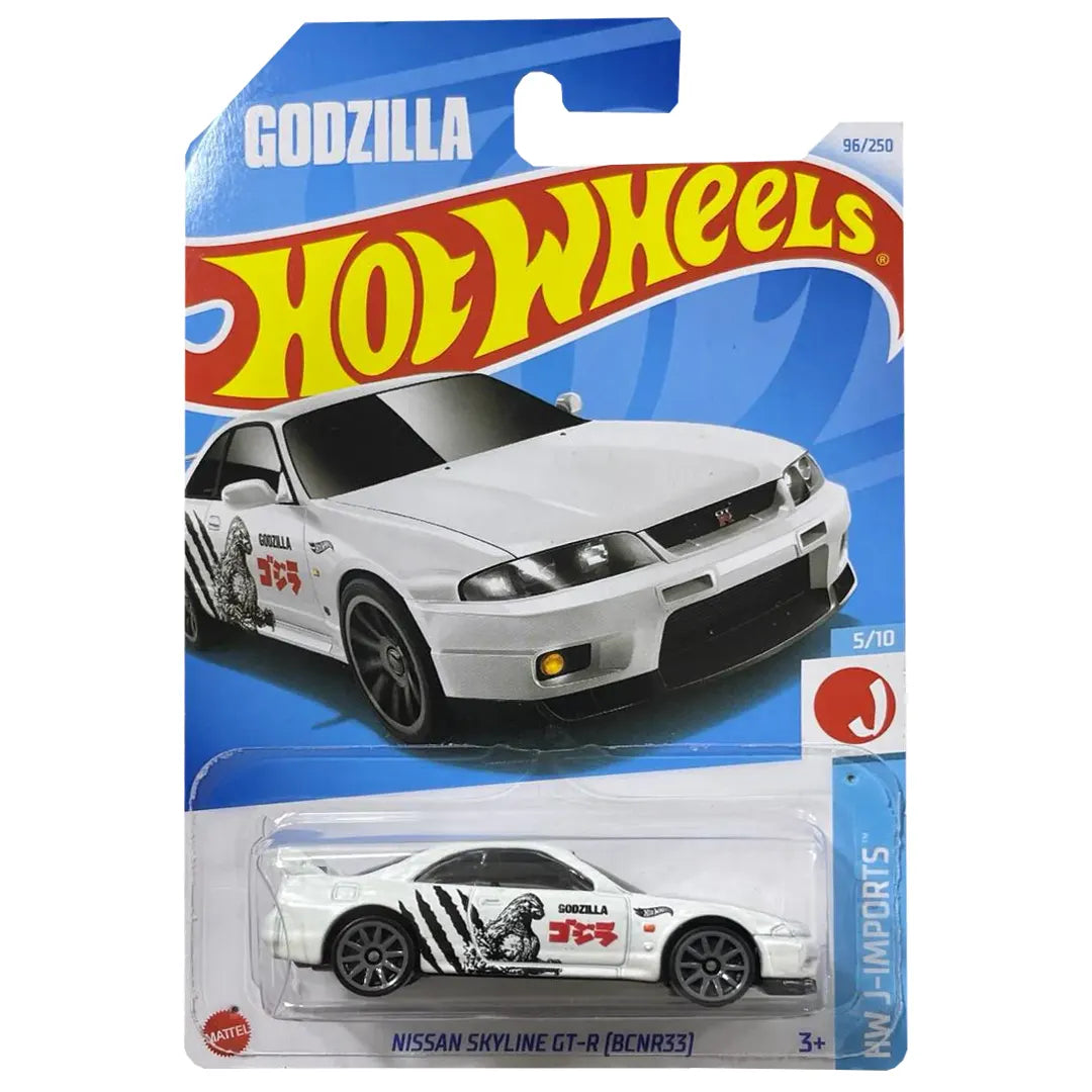 Nissan Skyline GT-R(BCNR33) - J-Imports 5/10 - Hot Wheels