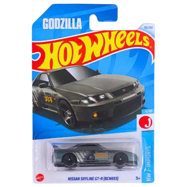 Nissan Skyline GT-R(BCNR33) - J-Imports 5/10 - Hot Wheels