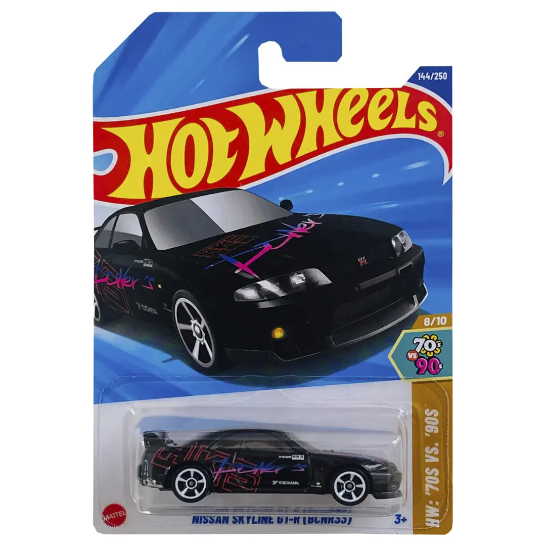 Nissan Skyline Gt-R (BCNR33) - 70s Vs 90s 8/10 - Hot Wheels