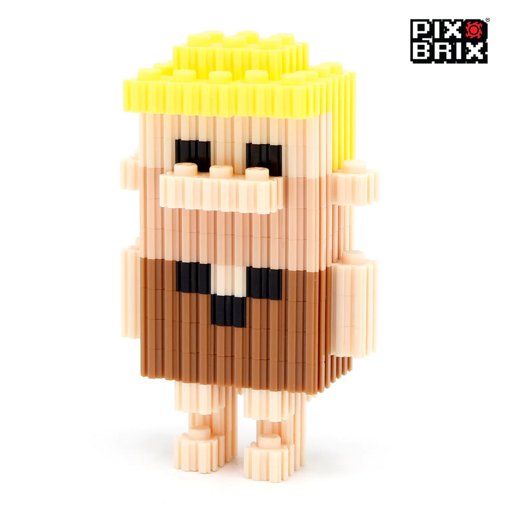 Pablo Marmol Armable 3D - Los Picapiedra - Pix Brix