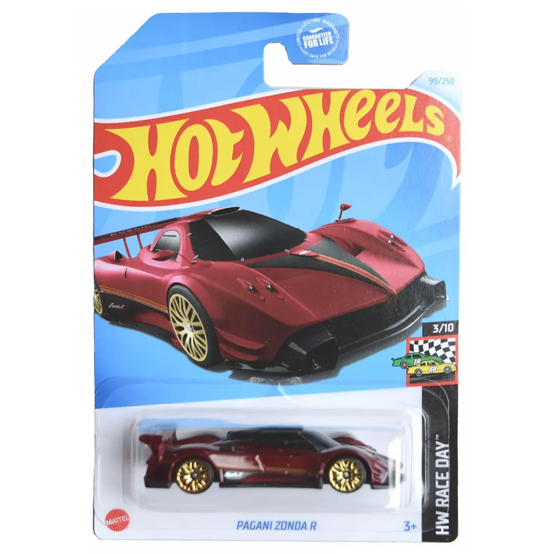 Pagani Zonda R - Race Day 3/10 - Hot Wheels