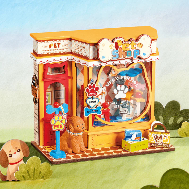 Pawfect Pet Shop - Rolife - Maqueta Miniatura