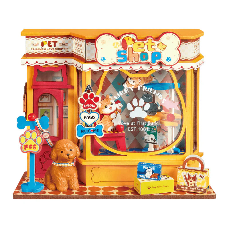 Pawfect Pet Shop - Rolife - Maqueta Miniatura
