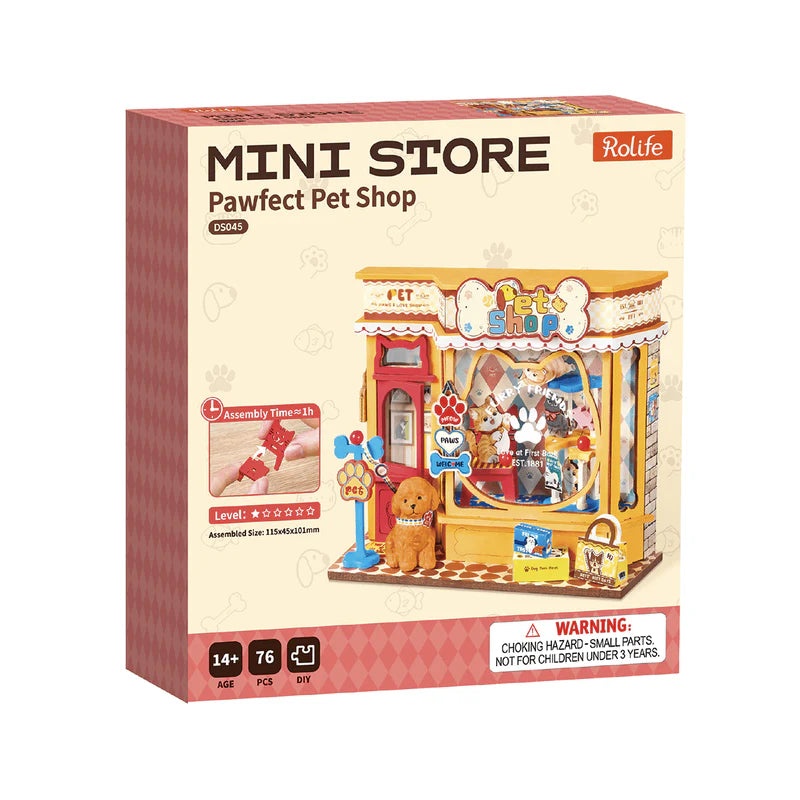 Pawfect Pet Shop - Rolife - Maqueta Miniatura
