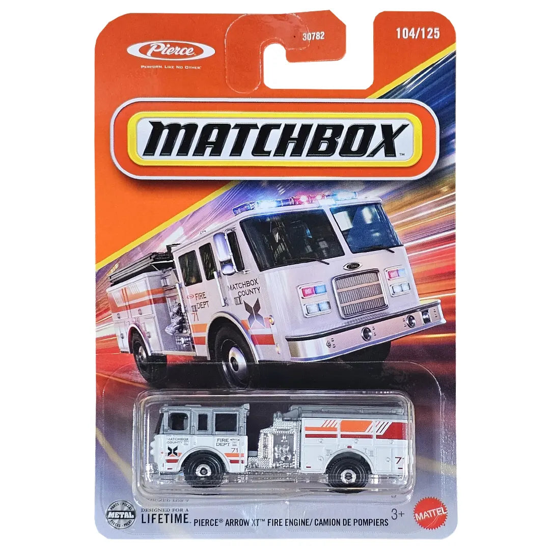 Pierce Arrow Xt Fire Engine - 104/125 - 2025 - Matchbox
