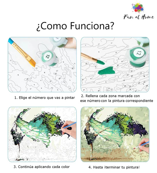 Chihuahua Pintura Con Bastidor (20x20Cm) - Pintura Por Número