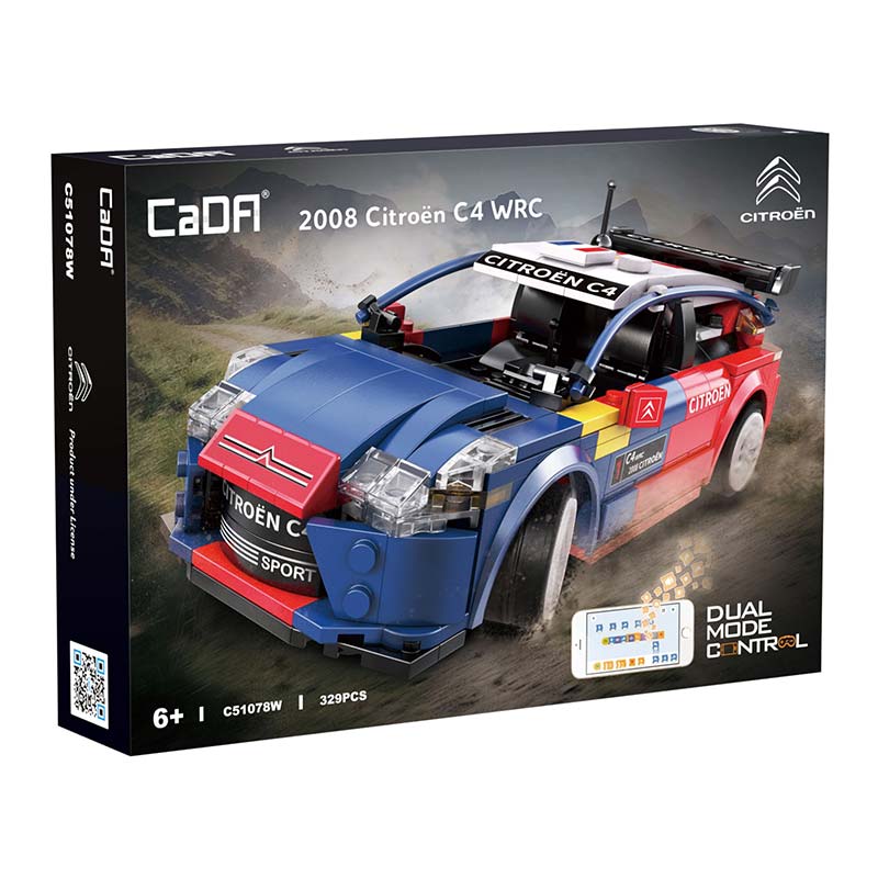 Citroen C4 Rally Radio Control - Armable de Bloques - CADA