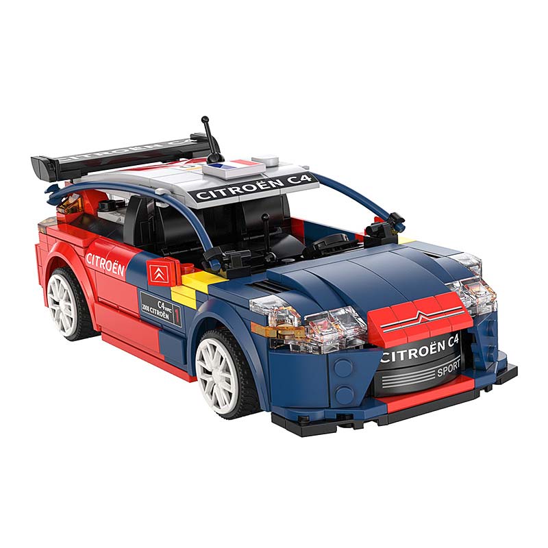 Citroen C4 Rally Radio Control - Armable de Bloques - CADA