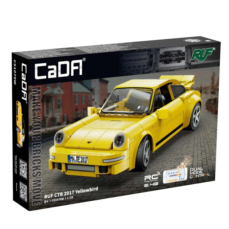 RUF CTR 2017 Yellowbird Radio Control - Armable de Bloques - CADA