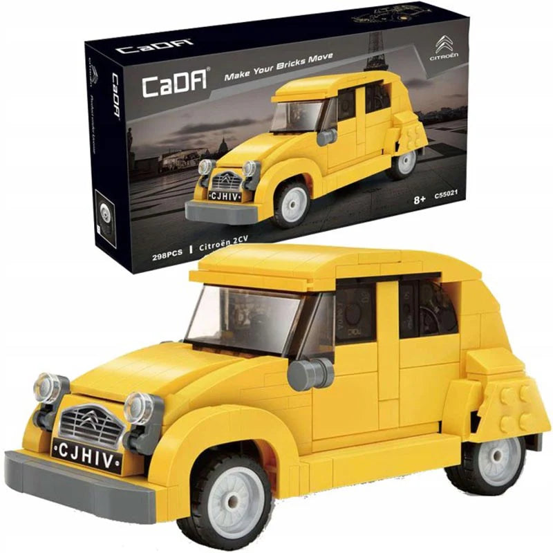 Citroneta Citroen 2CV - Armable de Bloques - CADA