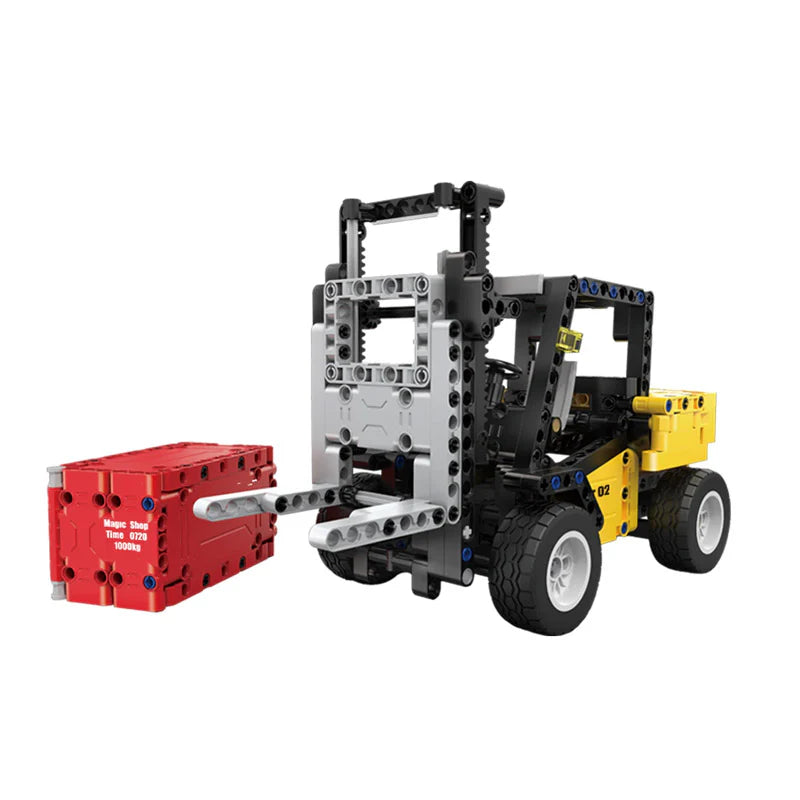 Grúa Horquilla Tipo Yale - Armable de Bloques - CADA