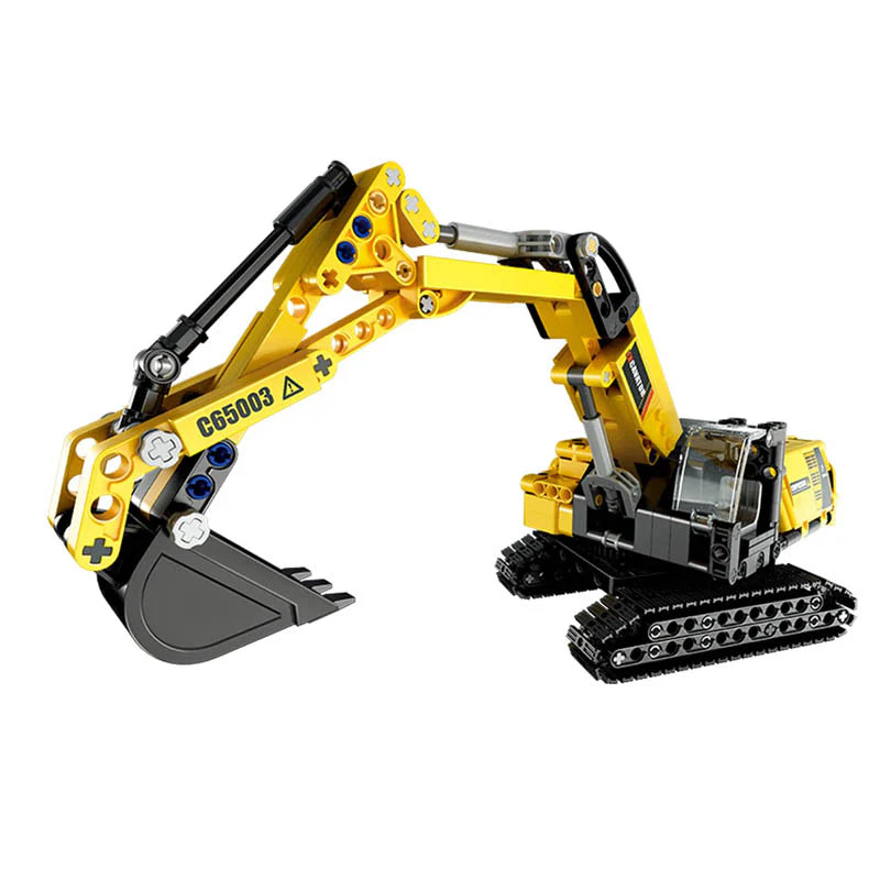 Excavadora Construcción - Armable de Bloques - CADA