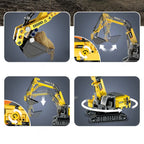 Excavadora Construcción - Armable de Bloques - CADA