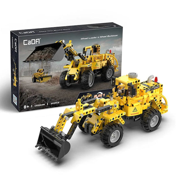 Cargador Frontal - Armable de Bloques - CADA