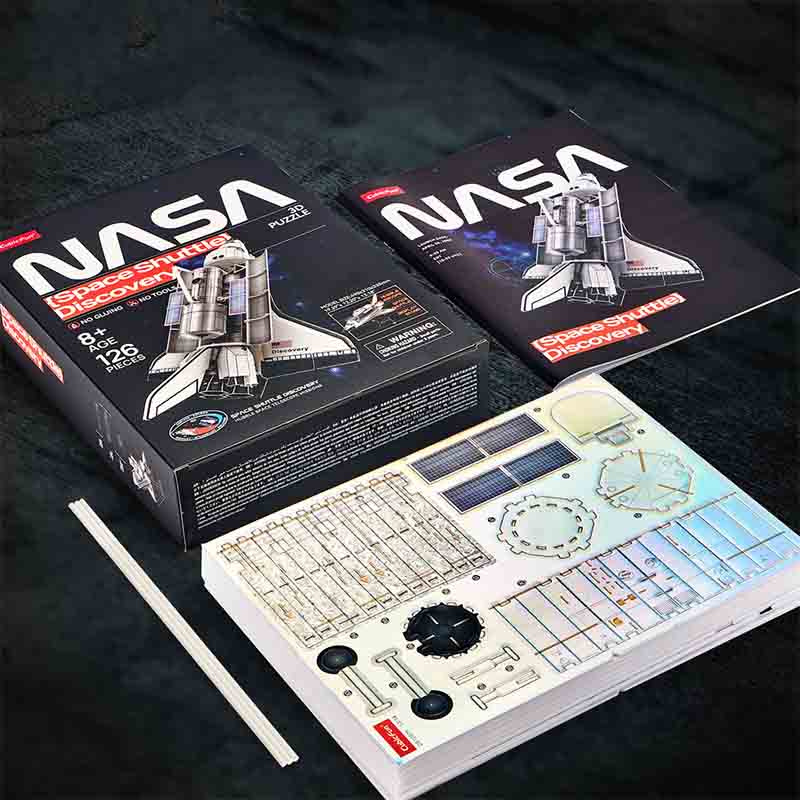 NASA Space Shuttle Discovery  - Rompecabezas 3D