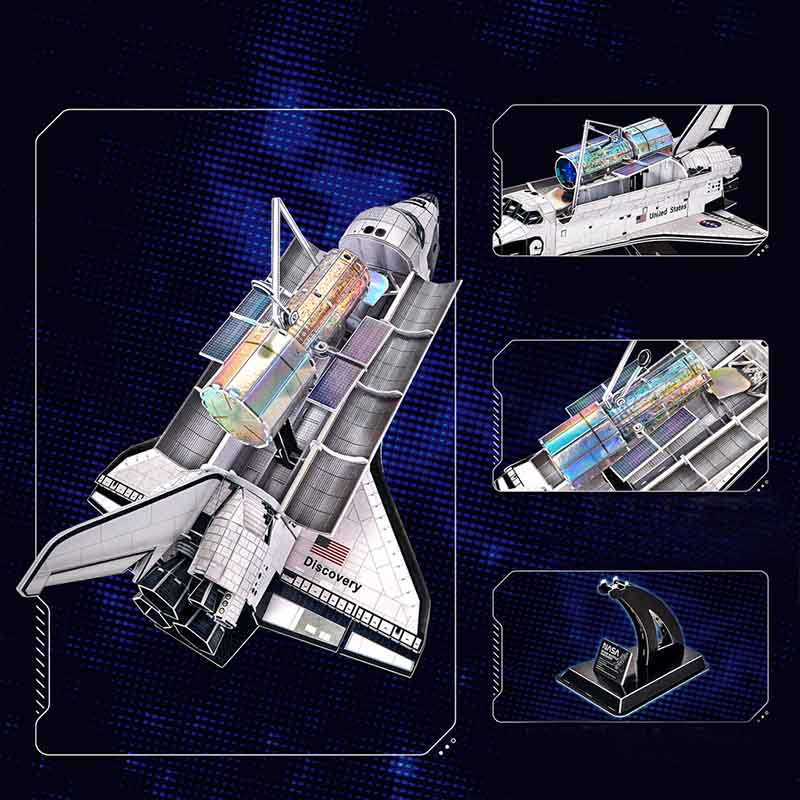 NASA Space Shuttle Discovery  - Rompecabezas 3D