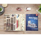 Notre Dame Luces LED - Architecture Model - Rompecabezas 3D