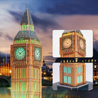 LED Big Ben Night Edition - Architecture Model - Rompecabezas 3D
