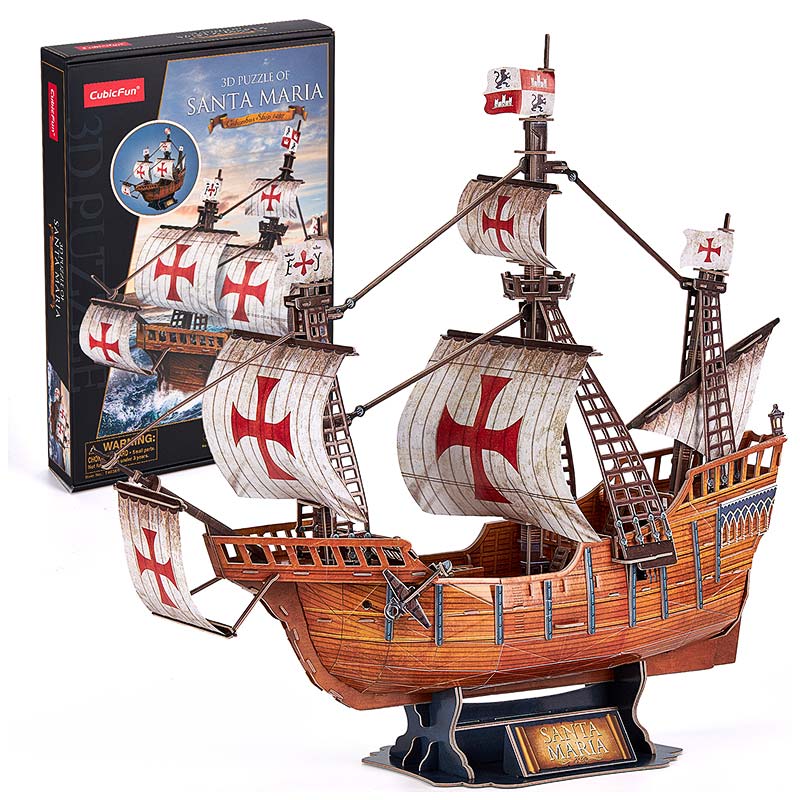 Santa Maria - Rompecabezas 3D