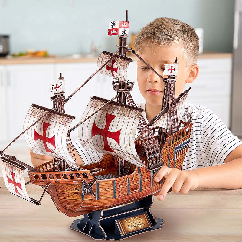 Santa Maria - Rompecabezas 3D