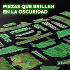 The Flying Dutchman Glow in Dark - Holandés Errante - Rompecabezas 3D