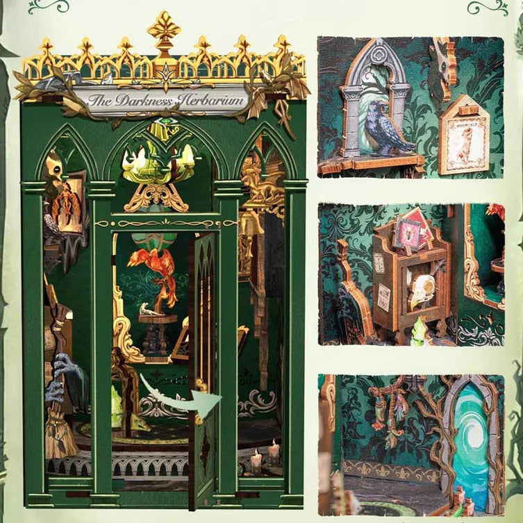 The Darkness Herbarium - Book Nook - Cutebee