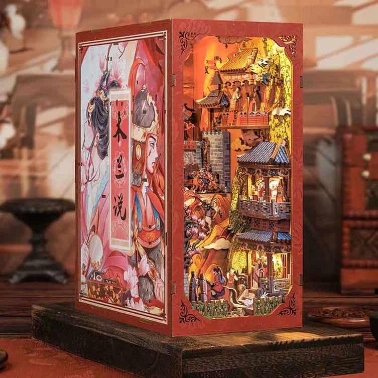 The Legend of Mulan - Separador de Libros - Cutebee