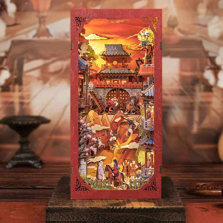 The Legend of Mulan - Separador de Libros - Cutebee