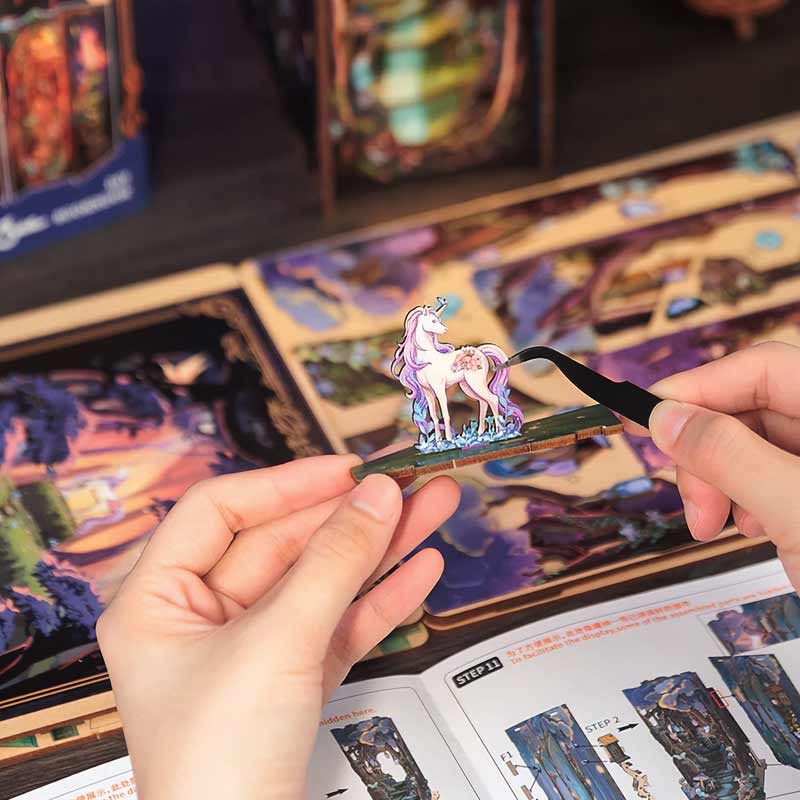 Grace of Forest - Separador de Libros - Cutebee