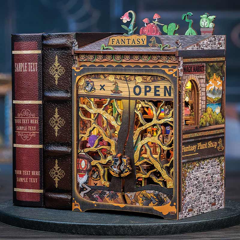 Fantasy Plant Shop - Separador de Libros - Cutebee