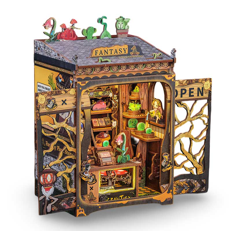 Fantasy Plant Shop - Separador de Libros - Cutebee