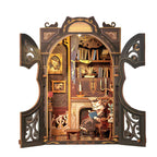 Count Cat's Study - Separador de Libros - Cutebee