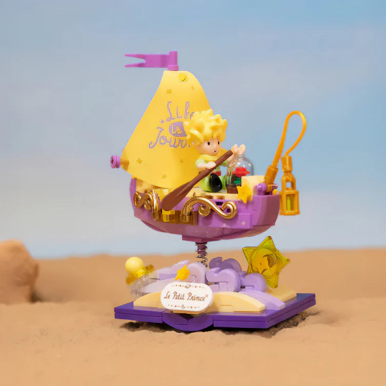 Le Petit Prince Starry Ride Boat - Armables con Bloques - Pantasy