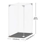 Cubierta Acrilica - BOOKNOOK - Caja Exhibidor Crystal Clear - 25 x 15 x 30cm - Rolife