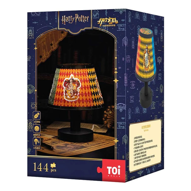 Lámpara Harry Potter Cuatro Casas de Hogwarts - TOI