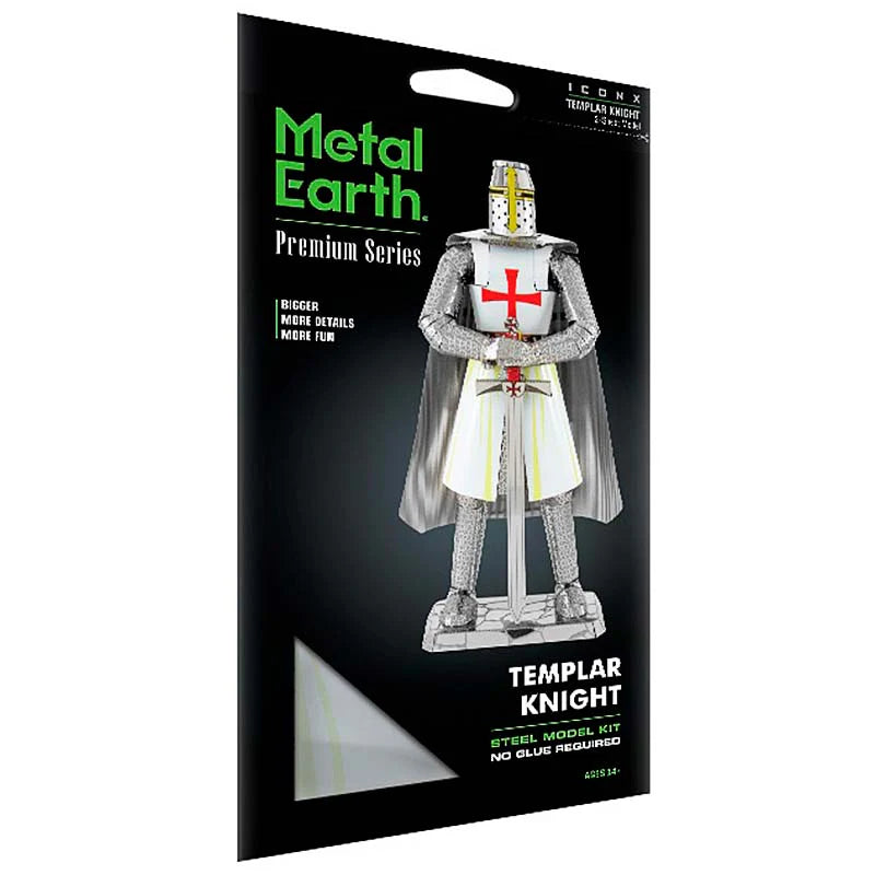Caballero Templario - Maqueta 3D - Metal Earth