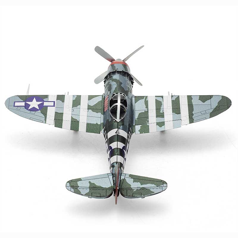Avión P47 Thunderbolt - Maqueta 3D - Metal Earth