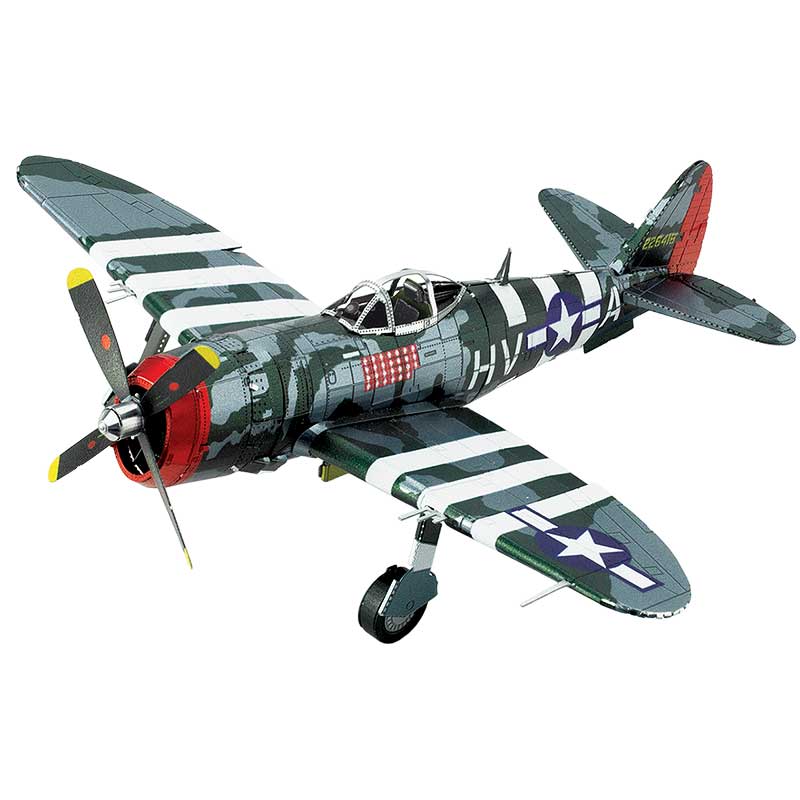 Avión P47 Thunderbolt - Maqueta 3D - Metal Earth