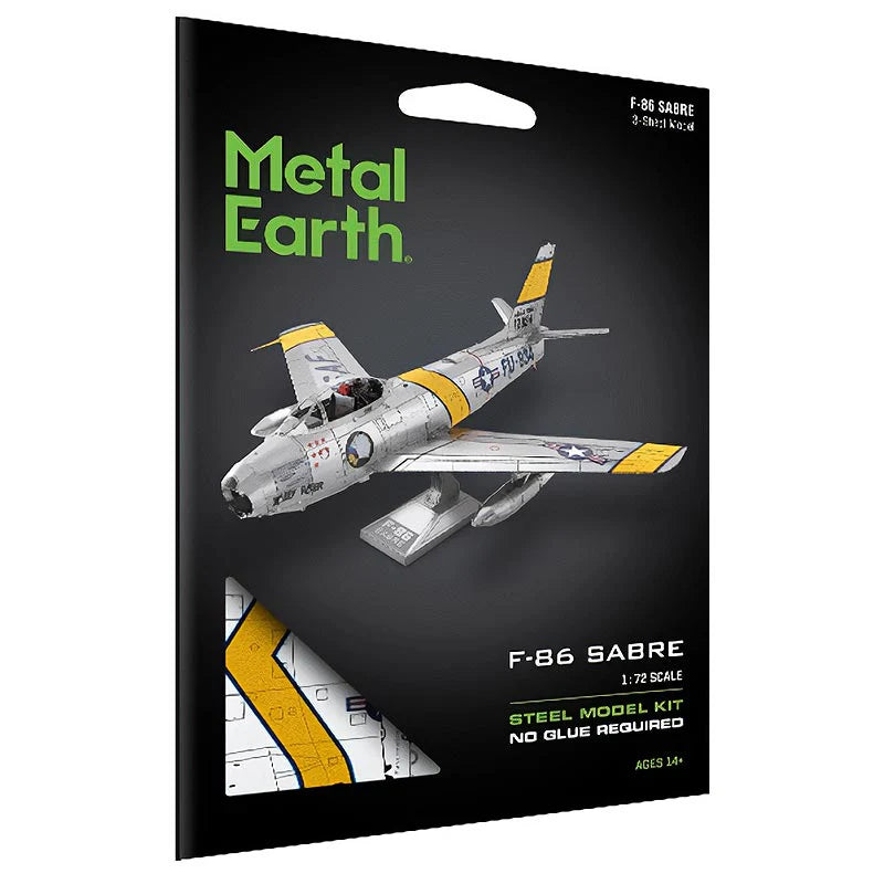 F-86 Sabre - Maqueta 3D - Metal Earth