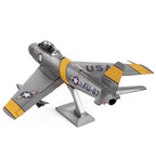 F-86 Sabre - Maqueta 3D - Metal Earth
