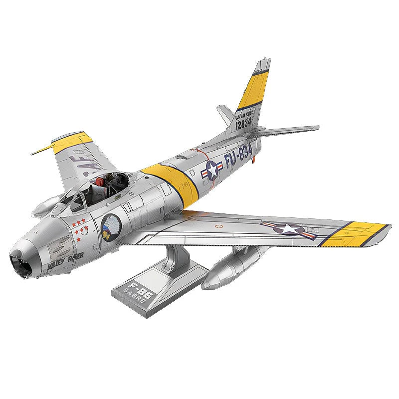 F-86 Sabre - Maqueta 3D - Metal Earth