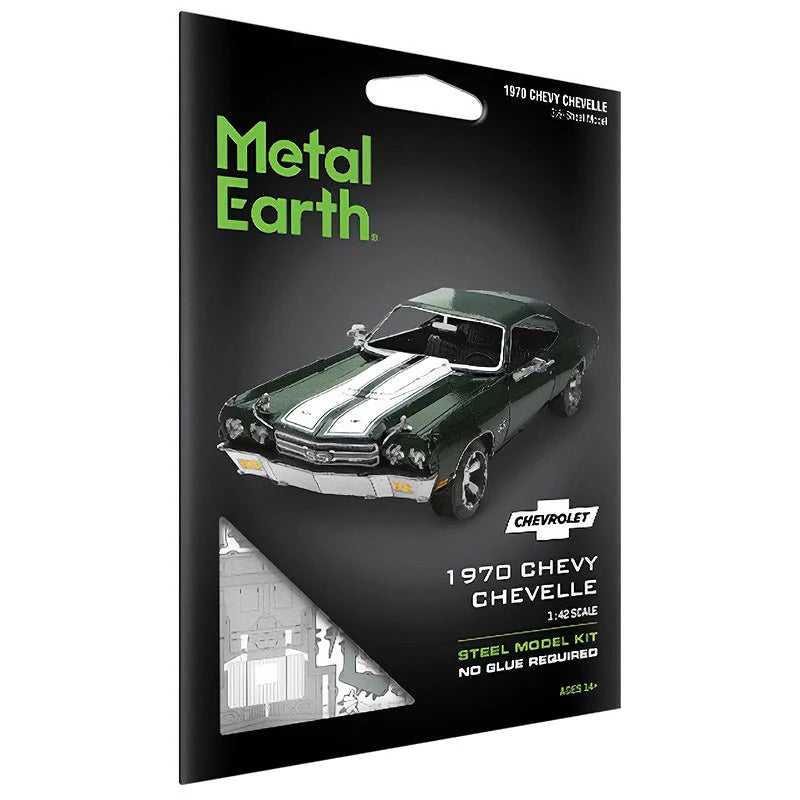 1970 Chevy Chevelle - Maqueta 3D - Metal Earth