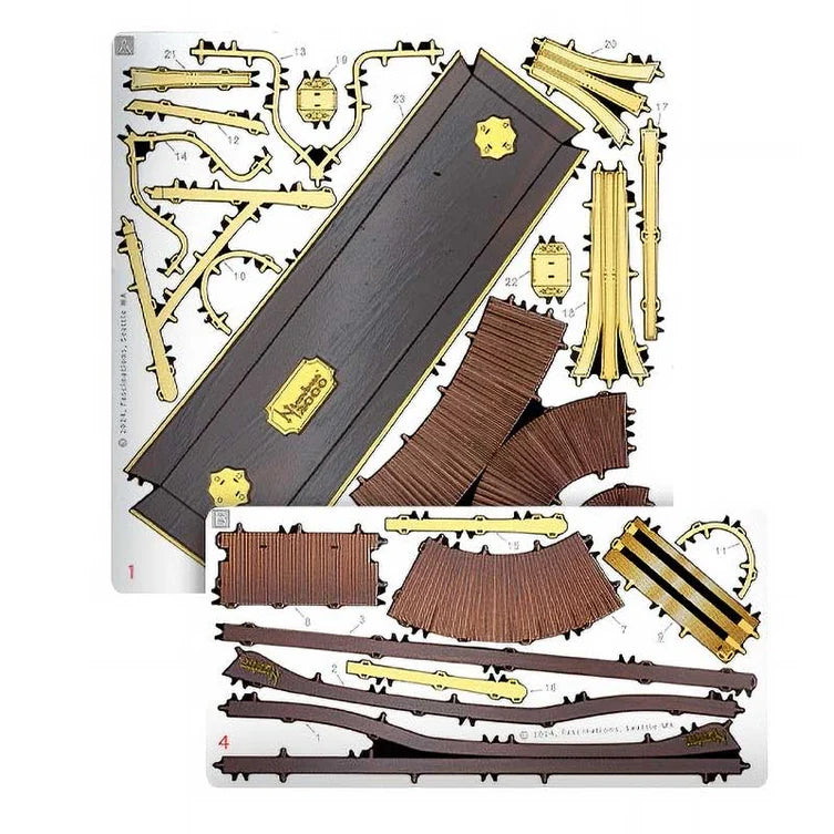 Nimbus 2000 Harry Potter - MetalEarth