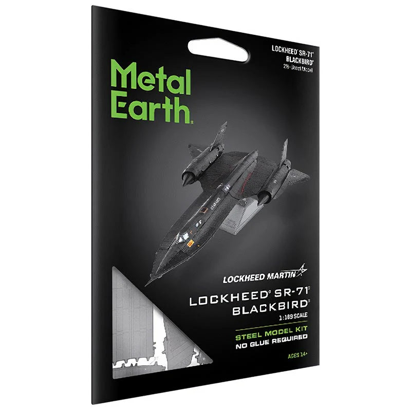 LOCKHEED SR 71 BLACKBIRD - Maqueta 3D - Metal Earth