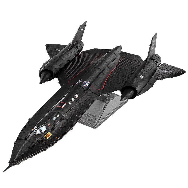 LOCKHEED SR 71 BLACKBIRD - Maqueta 3D - Metal Earth