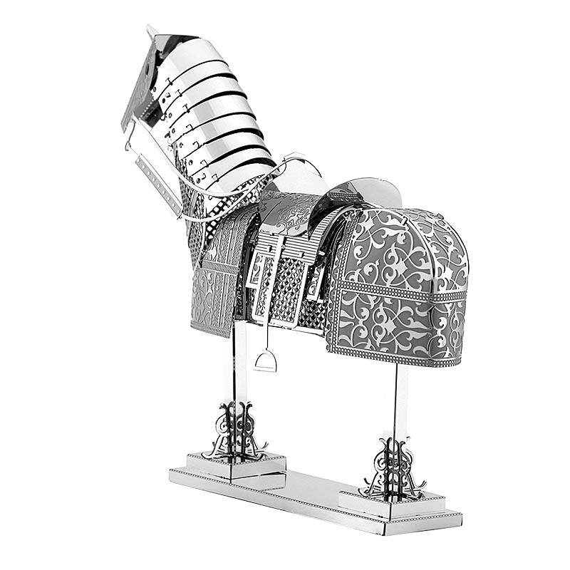 Armadura de Caballo Medieval - Maqueta 3D - Metal Earth