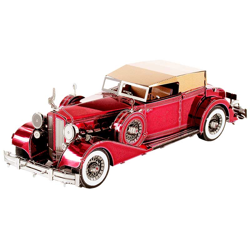 1934 Packard Twelve Convertible - Maqueta 3D - Metal Earth
