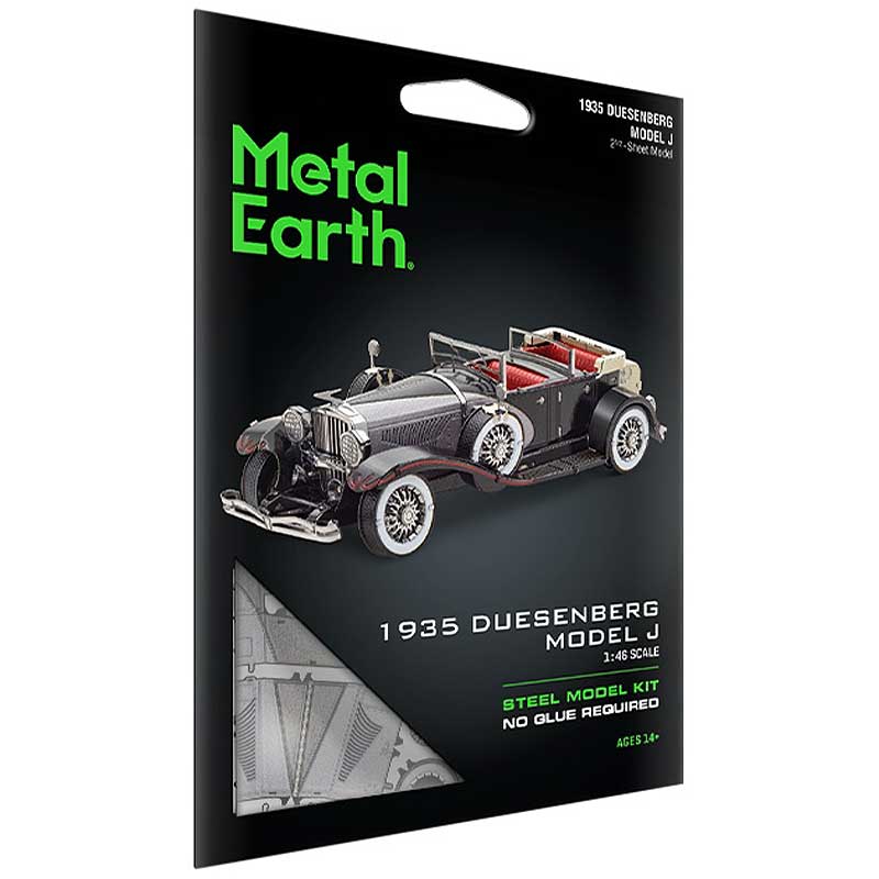 1935 Duesenberg Model J - Maqueta 3D - Metal Earth